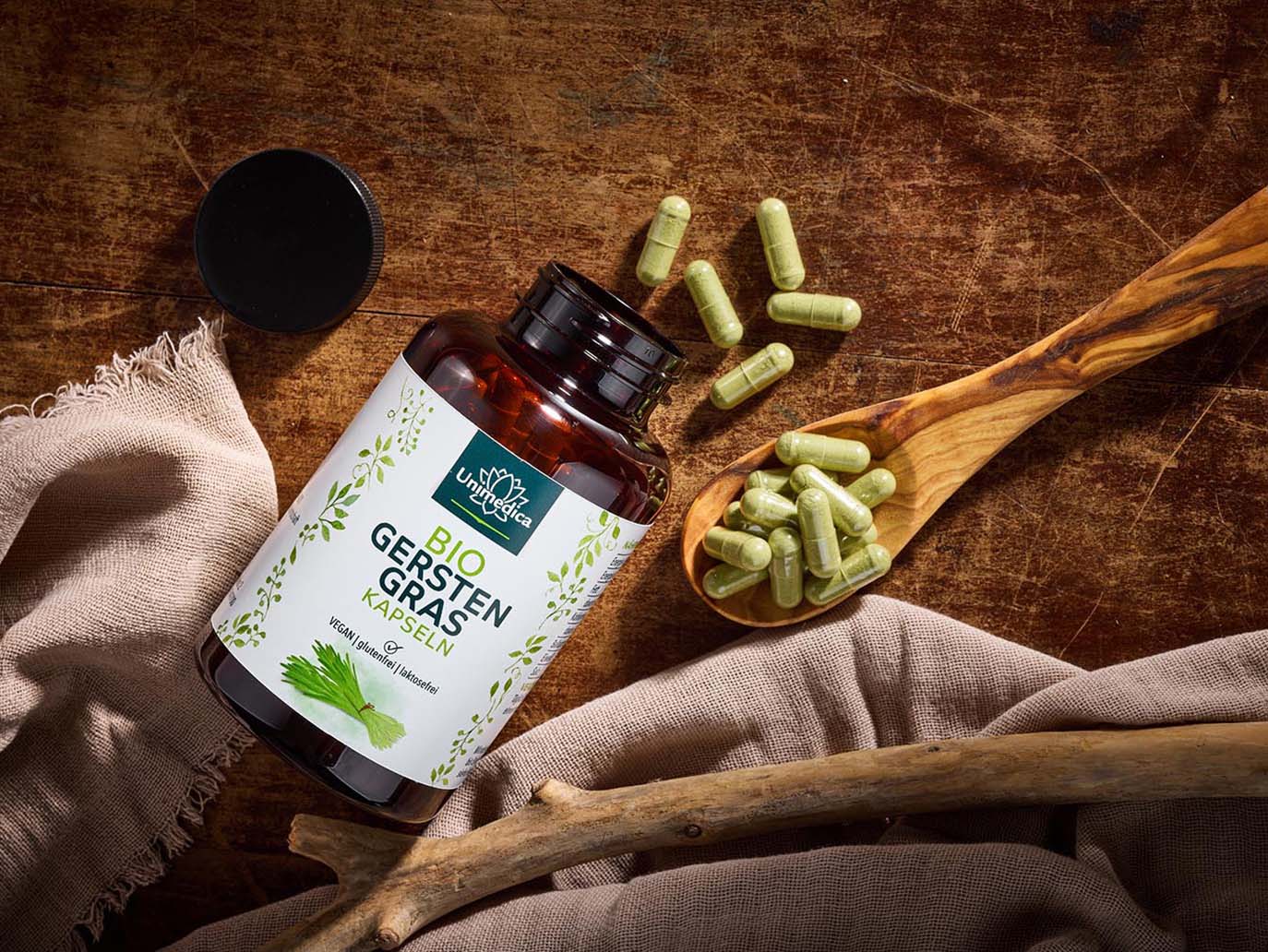 Bio Gerstengras Kapseln - von Unimedica